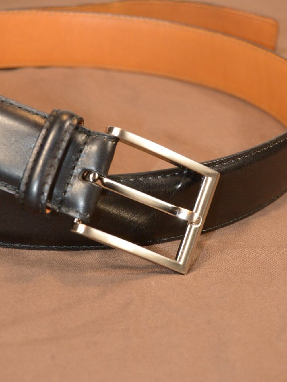 Magnanni men's black belt 40